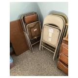 Card Table w/6 Folding Chairs