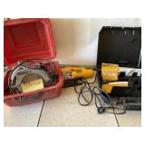 Dewalt Jig Saw - Tested, Circular Saw - Bad Cord