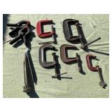 C Clamps, Stakes, Clamps