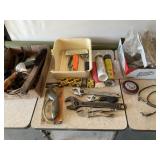 Tools - Tape Measures, Wrenches, Caulk, Brushes,