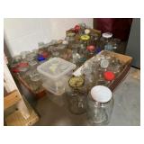 Assorted Canning Jars, Misc. Jars and More