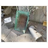 Metal Garden Cart, Vintage Milk Cooler, Toolbox