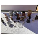 Mini Figurines, Candles, Ash Tray