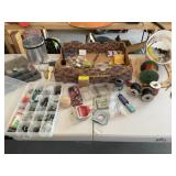 Tacks, Nut Sorters, Belt Buckles, Wire, Tools,
