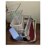 Laundry Basket, Dish Drainer, Organizers