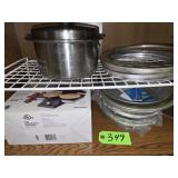 Pizzelle Press, Steamer (No Handle) Pie Edge Cover