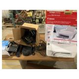 Cannon Printer, Desk Phones, Mouse Pads