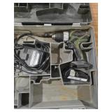 Hitachi - Drill, Charger, Batteriesand Case
