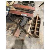 Folding WorkMate Table, Miter Saw, Toolbox, Saw