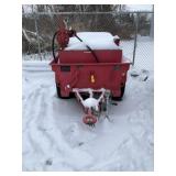 Fuel Tanks on Trailer, Gas/Diesel, Hand Pumps,