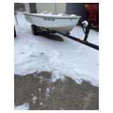 14ï¿½ Alumacraft T14V Boat and Trailer