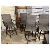 Swivel 30" Patio Chairs - Qty 4