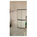 Plastic Storage Lockers Qty 2 24"x66"x16",