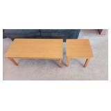 Coffee Table and Side Table
