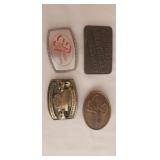 Vintage PCA Belt Buckles and More
