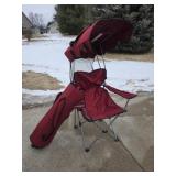 Lawn Chairs w/Awnings Qty 2