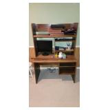 Desk and Contents