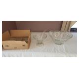 Punch Bowl Set w/12 Glasses