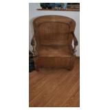 Vintage Hall Bench with Lifting Seat