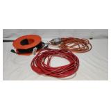 Trouble Light, Extension Cords - Qty 3