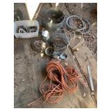 Extension Cord, Conduit, Receptacle Boxes