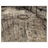 Wire Round Fences - Qty 2