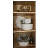 Corningware - 3pcs, Candy Dish, Egg Tray