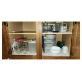 Plates, Bowls, Cups, Thermometer,