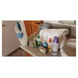 Assorted Towels, Bug Spray