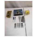 Chisels - Qty 3, Punches Qty 6, Flaring Kit and