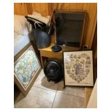 Table Fan, LED Light, End Table, Frames,