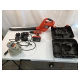 Black & Decker Leaf Blower, Drill, Battery