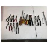 Screw Drivers, Pliers, Vice Grip, Craftsman