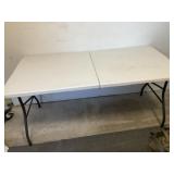 Folding Plastic Table - 60"x30"