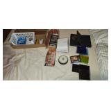 Cassettes, Power Cord, CD Holder, Thumbdrives