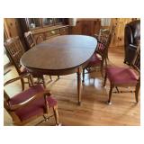 Oval Dining Room Table w