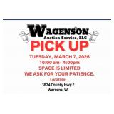 Loadout:  Tue, April 7, 2026 10:00am to 4:00pm