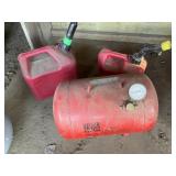 Portable Air Tank, Gas Cans - Qty 2