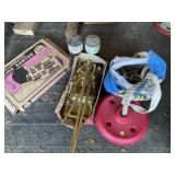1 lb Gas Tanks, Rope Swing, Curtain Rods, Game