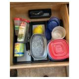 Flashlight, Cake Knife, Tea Bag Holder, Containers