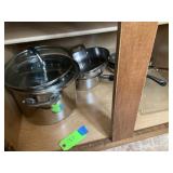 Stainless Steel Cookware 6 pcs