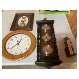 Clock, Barometer, Thermometer