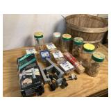Dowel Drilling Jig, Plugs, Assorted Dowels