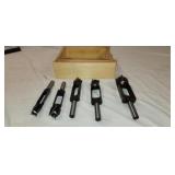 Wen 5 pc Tenon  and Plug Cutter Set
