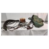 Insulated Saddle Bags, Off-Billett, Wood Stirrups,
