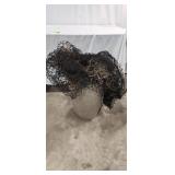 Garbage Can & Bale Net