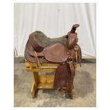 Saddle 15.5" Stirrup Leather needs repair