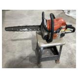 Stihl MS 180c Chain Saw - Runs, High Idle