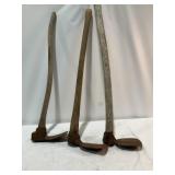 Vintage Adzes/Axes - Qty 3
