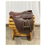 3 English Saddles